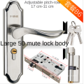 Fashionable Modern Door Lock Anti Theft Mute Stainless Steel Door Lock GO-SB6
